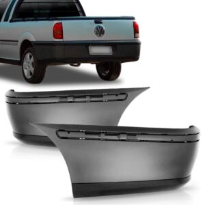 Par Ponteira Parachoque Traseiro Saveiro G3 Fase 1 00 A 05