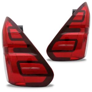 Jogo Sinaleira Traseira Hilux Srv 16/18 C/soquete Mod Koyto Esquerdo