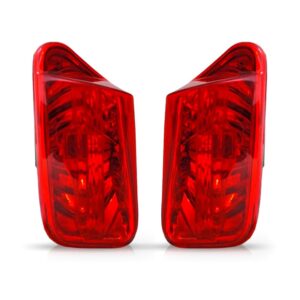 Par Sinaleira Traseira Stilo 2008 2009 2010 2011 2012 Mala Vermelho