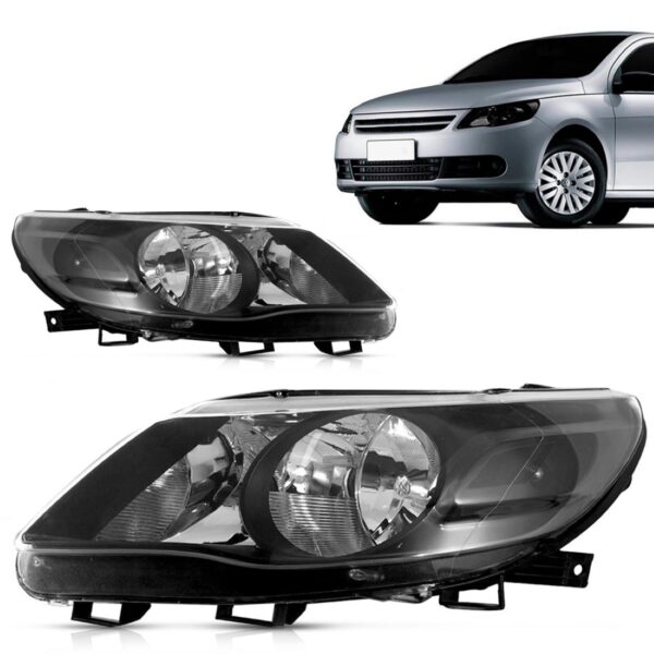 Jogo Farol Fume Escuro Foco Duplo Gol G5 2009 A 2012