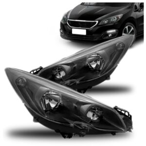 Par Farol Peugeot 308 2017 A 2018 Manual Com Soquete