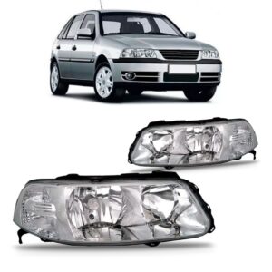 Par Farol Gol 1999 2000 2001 2002 A 2005 Foco Duplo Cromado