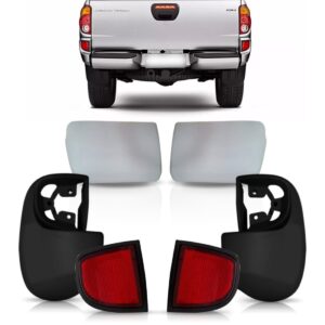 Kit Completo De Parachoque E Ponteira Traseiro L200 Triton-