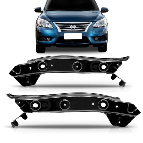 Par Suporte Radiador Sentra 2014 2015 2016
