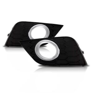 Par Grade Parachoque Sentra 2017 2018 Com Furo Aro Cromado. Preto