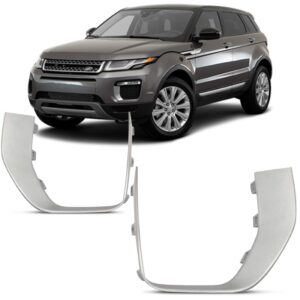 Par Moldura Milha Auxiliar Evoque Se 2016 2017 2018 Cinza Ambos Os Lados