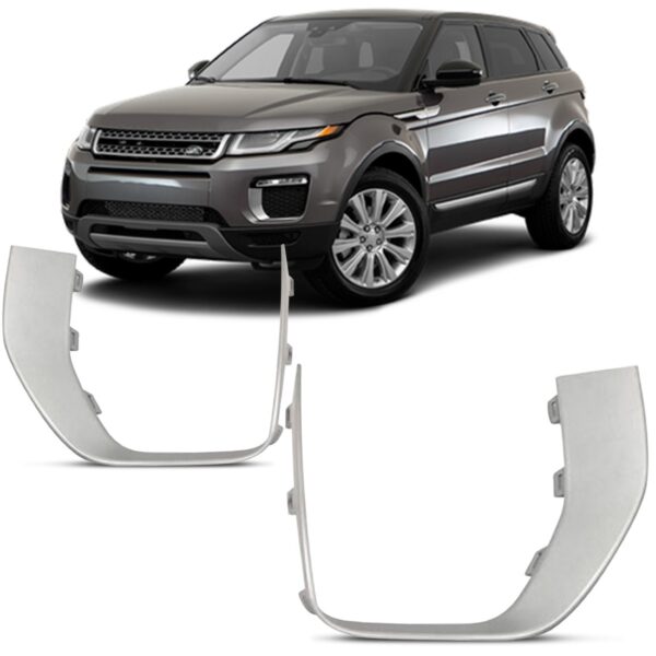 Par Moldura Milha Auxiliar Evoque Se 2016 2017 2018 Cinza Ambos Os Lados