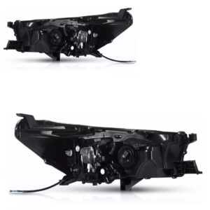 Par Farol Hilux Pick Up 2016 A 2020 Elétrico Com Motor E Led