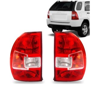 Par Lanterna Traseira Sportage 2009 2010 2011 Tricolor