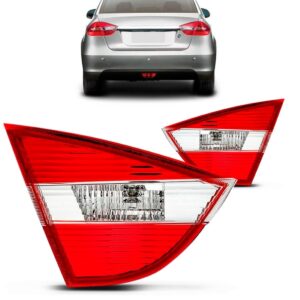 Par Sinaleira Traseira Para Jac J5 2011 2012 13 Porta Malas Vermelho