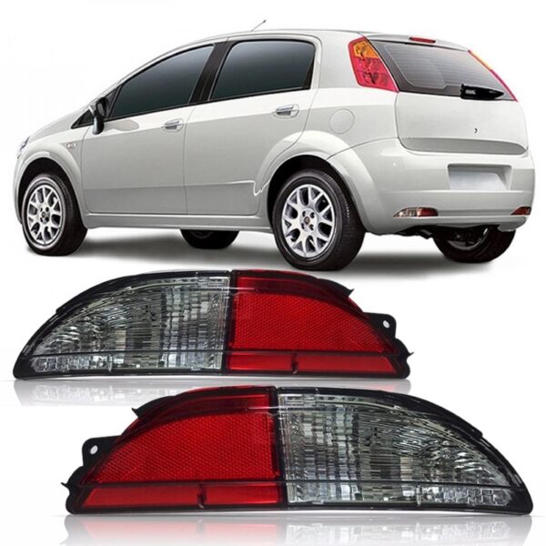 Par Sinaleira Refletor Parachoque Punto 12 A 16 Toro 16 A 18 Ambos Lados