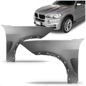 Par Paralama Dianteiro Para Bmw X5 14 A 18 Primer Plastico