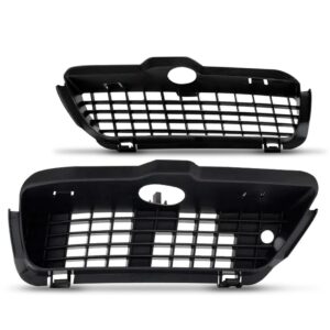 Par Moldura Milha Auxiliar Golf Alemao 1994 1995 96 97 1998 Preto Ambos Os Lados