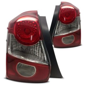 Par Lanterna Traseira Etios 2018 2019 Hatch Fumê Com Ré Nova