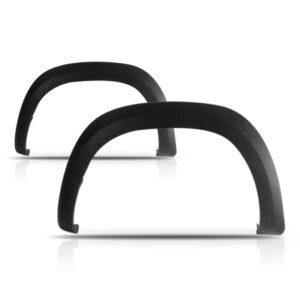 Par Moldura Paralama Renault Kwid 2017 2018 Preto Texturizad