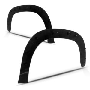 Par Moldura Paralama Renault Kwid 2017 2018 Preto Texturizad