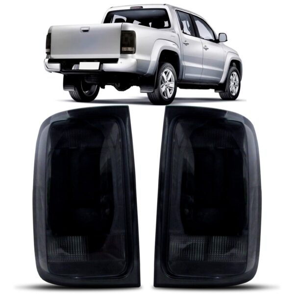 Par Sinaleira Traseira Amarok 2012 Á 2018 Modelo Vermelho