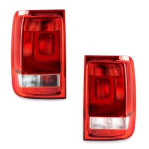 Par Sinaleira Traseira Amarok 10 A 14 C/ Luz Neblina Cristal