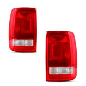 Par Sinaleira Traseira Amarok 10 A 14 S/ Luz Neblina Cristal