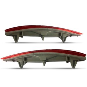 Par Refletor Parachoque Traseiro Forester 2009 A 2012 Lant Vermelho