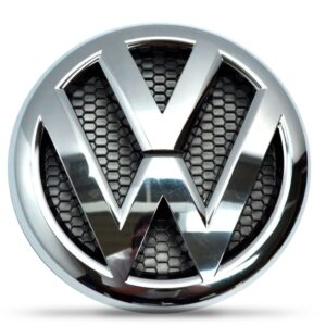 Grade Radiador Amarok 2017 Á 2019 Com Emblema Frisos Cromado