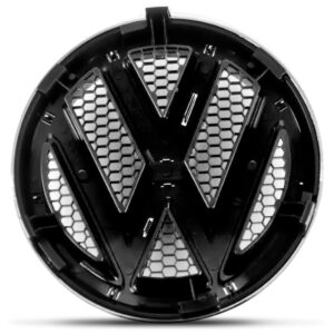 Grade Radiador Amarok 2017 Á 2019 Com Emblema Frisos Cromado