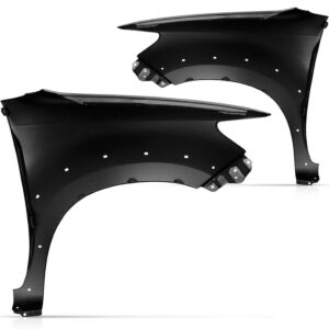 Par Paralama Hilux Srv / Sw4 2012 A 2015 C/ Furo Moldura