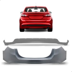 Envolvente Traseiro Para Ford Fusion 2013 A 2016 Com Spoiler