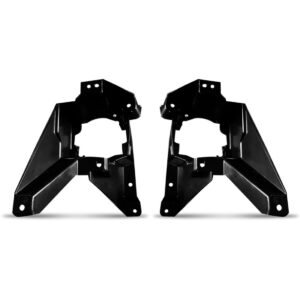 Par Suporte Farol Milha Auxiliar Fusion 2013 2014 2015 2016 Preto Ambos Os Lados