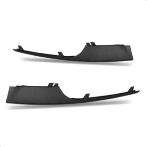 Par Moldura Inferior Grade Dianteira Cayenne Gts 11 12 13 14 Preto