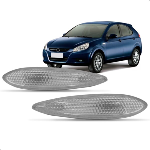 Par Lanterna Paralama Jac J3 2011 2012 2013 Cristal