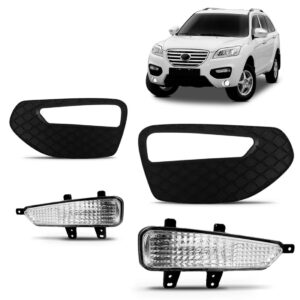 Kit Sinaleira Moldura Lifan X60 2013 2014 2015 2016 Novo