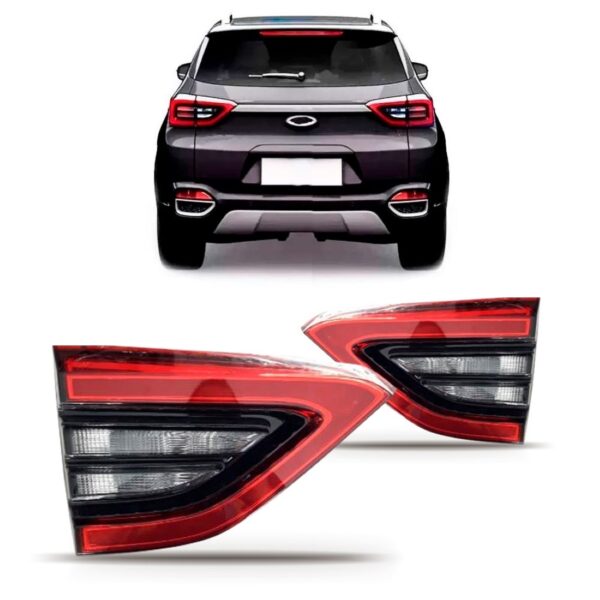 Par Sinaleira Traseira Tiggo 5x 2019 2020 Porta Mala Ambos Lados Vermelho