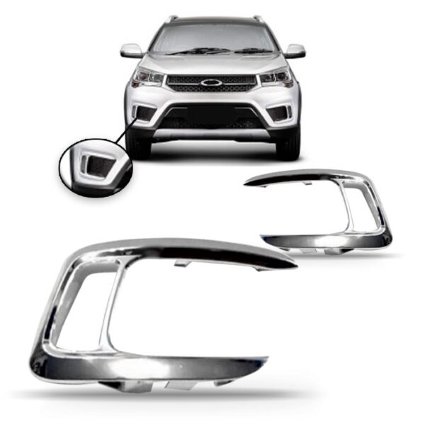 Par Friso Grade Tiggo 2 2018 A 2019 Cromado