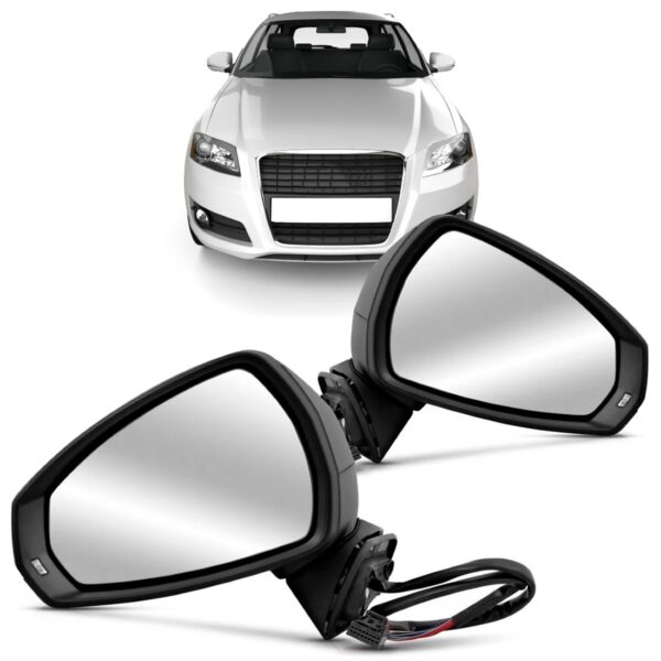 Par Retrovisor Para Audi A3 Sportback 2009 A 2012 Eletrico