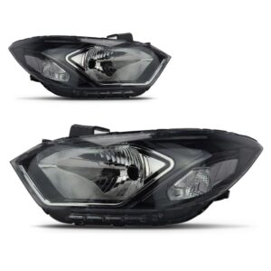 Par Farol Prisma 17 18 19 20 Manual Com Led Friso Cromado