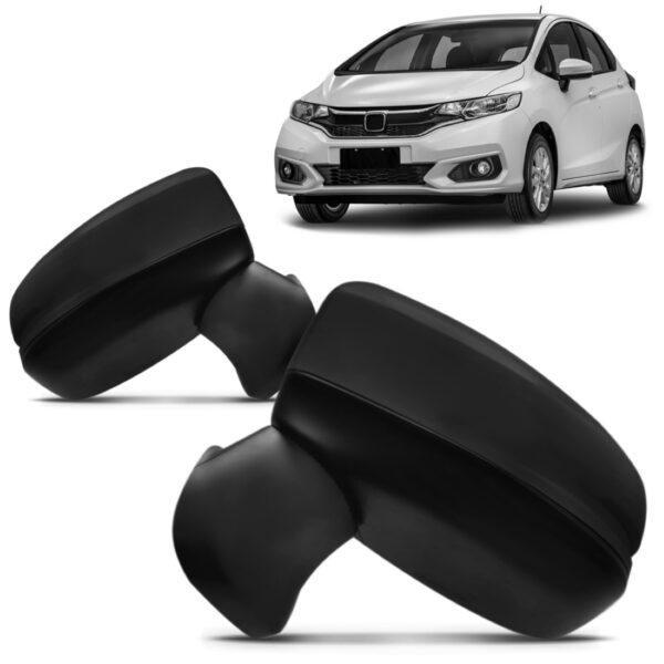Par Retrovisor Fit 2015 2016 2017 2018 Eletrico S/ Sinaleira