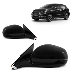 Par Retrovisor Hrv 2016 A 2021 Eletrico Retratil Com Pisca