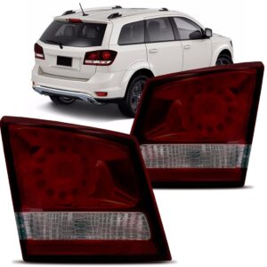 Par Sinaleira Traseira Journey 2016 2017 2018 Com Led Fume Bicolor