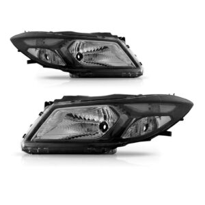 Par Farol Onix / Prisma 2013 A 2016 Manual Mascara Negra