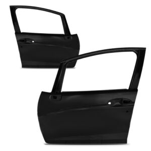 Par Porta Dianteira Para Honda Wrv 2018 2019 2020 Preto