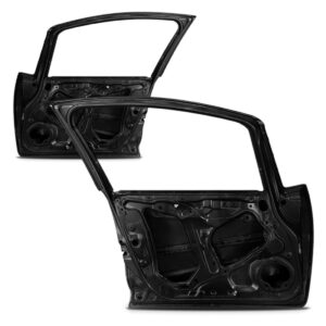 Par Porta Dianteira Para Honda Wrv 2018 2019 2020 Preto