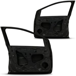 Par Porta Dianteira Para Honda City 2015 2016 2017 2018 Preto