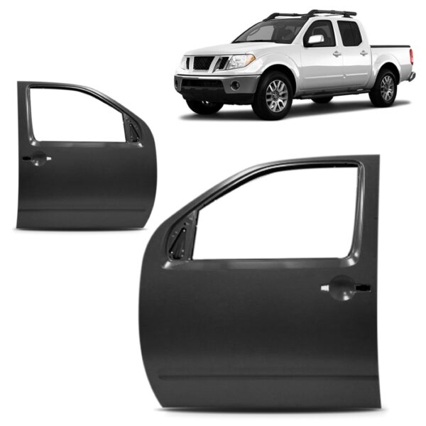 Par Porta Dianteira Frontier 2007 08 09 10 11 12 13 14 2015 Preto