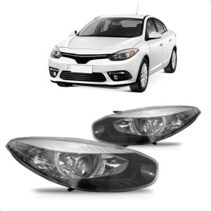 Par Farol Fluence 2014 2015 2016 Eletrico Com Motor Fume