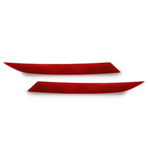 Par Lanterna Refletor Parachoque Gol G6 2013 A 2016 Traseiro Ambos Lados