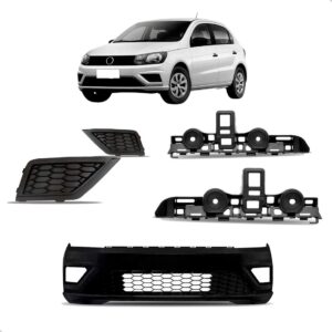 Kit Parachoque Dianteiro Gol Voyage G8 Com Grade Completo