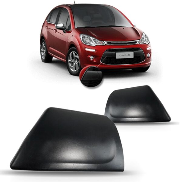 Par Tampa De Reboque C3 2013/ 2016 Texturizado Mega Desconto