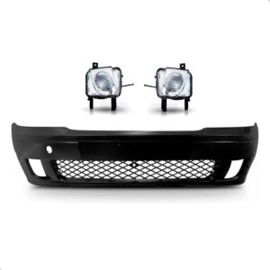 Parachoque Dianteiro Montana 2008 2009 2010 2011 Com Milha Preto