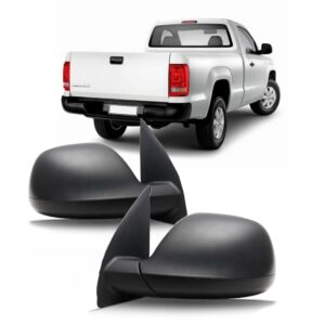 Par Retrovisor Amarok 2009 2010 2011 12 2013 2014 Fixo Preto